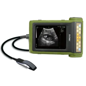Scanner de ultrassom veterinário portátil sem fio, ultrassom para vaca sem fio máquina de ultrassom veterinária rku10