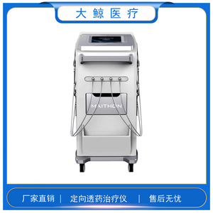 Système de libération transdermique ciblée de médicaments de médecine traditionnelle chinoise Big Whale DJ-A8, modèle sur pied à quatre canaux - Product Image 3