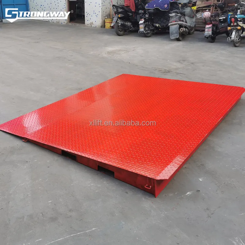 Container ramp plate 8 tons easy operation Forklift ramp platform is simple manufacturers Container board for good quality