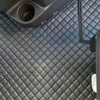 Tapis de sol pour camion Western Star 47X/49X, design diamant de luxe, antidérapant, imperméable, durable, facile à nettoyer, pour toutes les saisons