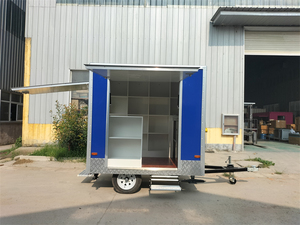 Yituo Mobile <span class=keywords><strong>Salon</strong></span> Remorque Chaussures Camion Vêtement Remorque Remorquable Avec Vêtements Chariot De Nourriture Remorque De Nourriture Mobile - Product Image 6