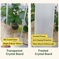 Porte pliante en PC cristal de qualité professionnelle, étanche et incassable, pour projets de villas et hôtels, couleur et taille personnalisées, vente en gros