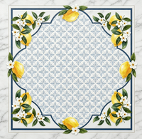 Tapis de Mahjong Américain Chinoiserie Tropicale, Tapis de Table de Mahjong Anti-Bruit Prix Usine pour 4 Joueurs