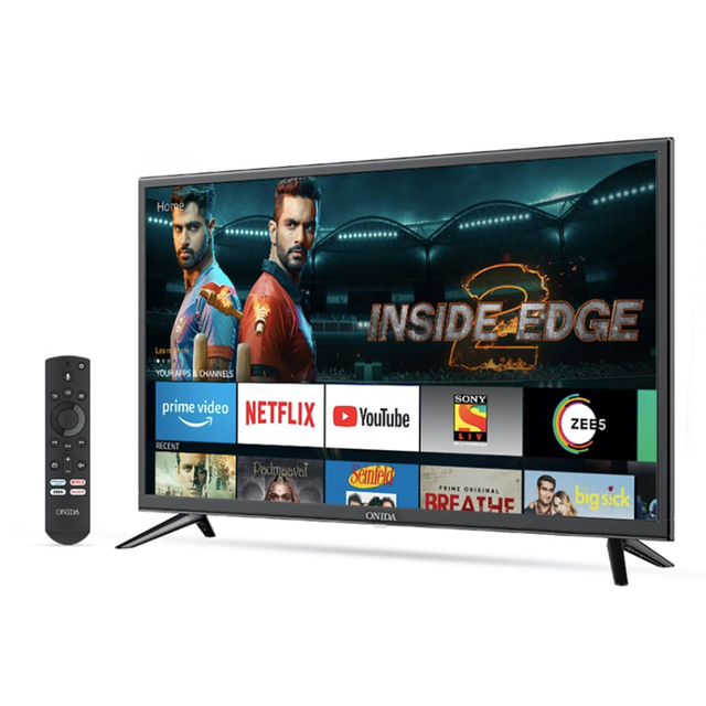 Cuibo Hot 32/43/50/55 Inch Smart TV LED 4K Android Black Flat Screen Home Theatre