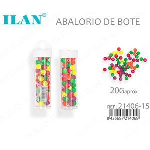 Perline ILAN 20G circa, rotonde e colorate per la creazione di gioielli e artigianato - Product Image 3