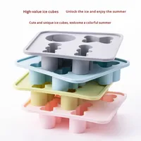 Moule à glaçons rond en silicone souple Rose pour cocktails et boissons maison – Plateau de congélation écologique et réutilisable