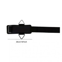 Bestseller transfrontalier : Sangles de cheville et bandes de poignet réglables en polyester avec fermeture à crochet pour entraînement de force (Lat Pulldown, Chest-press)