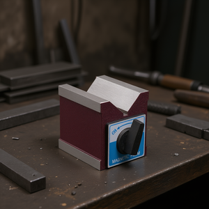 Guía de ángulo magnética Fervi de 45 grados para metalurgia y mecanizado - Product Image 3