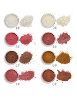 Poudre illuminatrice scintillante longue tenue 8 couleurs avec votre logo, poudre nacrée, poudre de maquillage métallisée, correcteur éclaircissant
