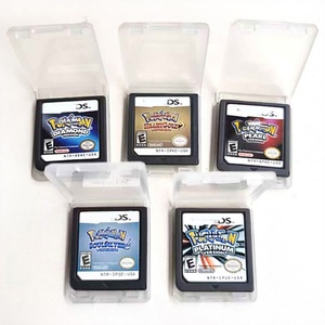French German English Spanish Language SoulSilver Platinum HeartGold Pearl Diamond Video Games Cartridge for DS NDS - Product Image 2