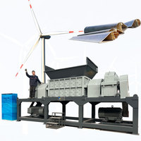 Machine verte de recyclage de pulpe d'énergie éolienne pour les lames d'éolienne de rebut