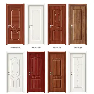 Ecophyla Paint Free Door Front Entry Doors Push Pull For Hotel Wooden Doors Plywood/wood/mdf Doors