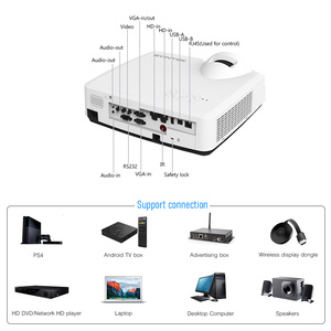 Projecteurs laser à courte focale BYINTEK C500WST 3LCD, projecteur publicitaire à courte focale, projecteur 1080P Full HD - Product Image 2