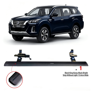 Marchepieds latéraux électriques rétractables automatiques en alliage d'aluminium, ajustement OEM pour Nissan <span class=keywords><strong>Terra</strong></span> X 2018-2026 SUV, sans perçage - Product Image 1