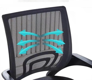 <span class=keywords><strong>Sillas</strong></span> <span class=keywords><strong>de</strong></span> Oficina Ergonómicas con Respaldo <span class=keywords><strong>de</strong></span> Malla y Soporte Lumbar Acolchado para Comedor, Computadora y Sala <span class=keywords><strong>de</strong></span> Espera - Product Image 4