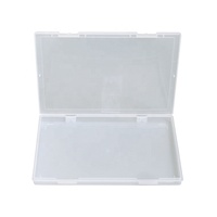 Prix usine haute qualité Ultra-mince Document fichier boîte de rangement Logo personnalisé OPP sac Transparent Rectangle Style américain