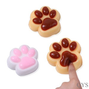 QYS Squishy Pata de Gato Gigante Juguete Antiestrés TPR Regalo Lindo para Niñas y Niños - Product Image 2