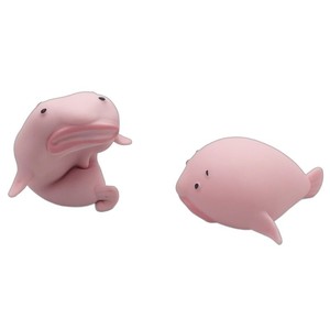 Juguete antiestrés de pez feo blandito de TPR con bolas de pegamento suave para aliviar el estrés - Product Image 5