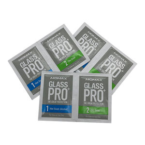 Lingettes de nettoyage polyvalentes Non alcoolisées pré-humidifiées pour lentilles emballées individuellement - Product Image 2