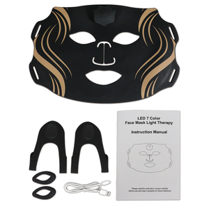 Dispositivo de Belleza con Terapia de Luz de Silicona de 7 Colores para Reafirmar y Rejuvenecer la Piel con Colágeno, Máscara Facial con Luz Roja, Herramienta para el Cuidado de la Piel - Product Image 4
