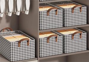 Quần Áo bụi lưu trữ bask với khung thép portablestorage túi có thể gập lại moistureproof dung lượng lớn hộp lưu trữ - Product Image 5