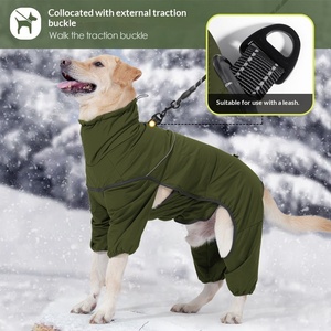 कारखाने की कीमत पर्यावरण अनुकूल ठोस शीतकालीन कपास-पड जैकेट बड़े कुत्तों के लिए पालतू जानवरों के कपड़े नए क्रॉस-बॉर्डर डिजाइन - Product Image 3