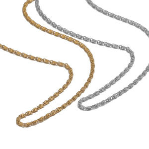 โซ่เชือกเกลียวสแตนเลสชุบทอง 18K PVD ขนาด 10 เมตร/ม้วน แบบม้วนใหญ่ |   อุปกรณ์ทำเครื่องประดับ DIY และอุปกรณ์ทำสร้อยคอและกำไลข้อมือ - Product Image 5