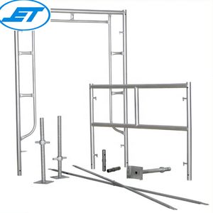 Échafaudage pliable professionnel à bas prix, échafaudage léger en métal en forme de H - Product Image 1