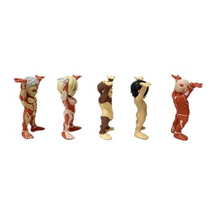 5 pièces/ensemble <span class=keywords><strong>attaque</strong></span> sur Tian Figure jouet ensemble <span class=keywords><strong>Anime</strong></span> personnage le Titan blindé figurine PVC modèle jouet - Product Image 2