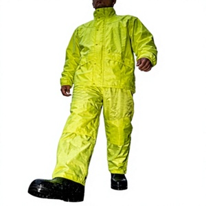 Traje Impermeable Resistente para Lluvia, Impermeable y Cortavientos para Motociclismo, Pesca y Aventuras al Aire Libre, Traje Amarillo - Product Image 5