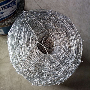 Fil de fer <span class=keywords><strong>barbelé</strong></span> vulcanisé à chaud, 4 dpt, long, marché américain, 1320 pieds - Product Image 1