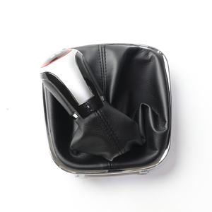 Poignée de levier de vitesse argentée à 5 vitesses pour VW POLO 2011-2017, accessoires de style automobile - Product Image 6