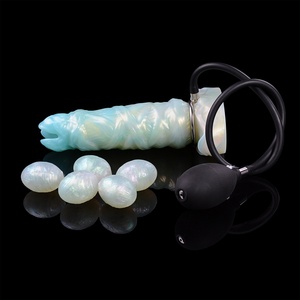 Juguetes Sexuales de Fantasía, Dildo Gigante Alienígena, Estimulación Vaginal Femenina, Dildo Monstruoso Alienígena con Función de Puesta de Huevos, Ovipositor con Huevos - Product Image 5