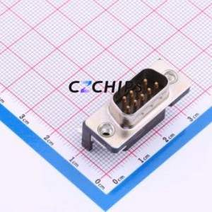 9681635811 D-Sub/VGA Connector Through hole Component (THT) Connector Male 9P Through Hole 2 - Product Image 1