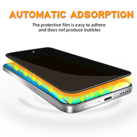 Couverture complète 9H 2.5D Plat 9D Anti espion Confidentialité Anti-rayures Téléphone Verre Trempé Film Protecteur D'écran pour Honor 400 Pro Lite Smart