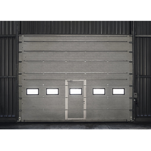 Puerta Seccional <span class=keywords><strong>de</strong></span> Aluminio Automática Personalizada a Precio <span class=keywords><strong>de</strong></span> Fábrica en China, Económica, con Certificación CE - Product Image 3