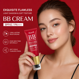 Akaril Exquisite Flawless BB Cream <span class=keywords><strong>SPF42</strong></span> PA Sunscreen Foundation Triple Functional Makeup Brightening Whitening Concealer - Product Image 1