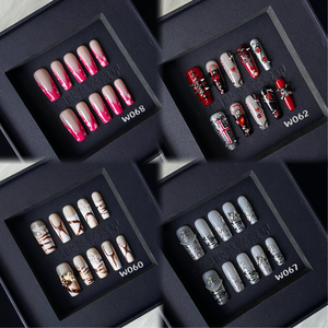 للبيع بالجملة اضغط على الأظافر من موردي شركة تصنيع المعدات الأصلية أظافر بأطراف طبيعية اضغط على تابوت أظافر إصبع صناعي - Product Image 5