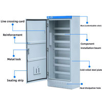 Cabinets électriques actuels forts de conversion de fréquence de PLC allumant l'équipement IP66 de distribution d'énergie évalué