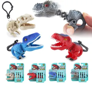EPT批发供应商玩具恐龙钥匙扣恐龙抓取器钥匙扣玩具