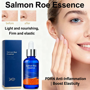 Suero orgánico de ADN de salmón Vegano para aumento reafirmante líquido facial para mejorar la elasticidad de la piel - Product Image 4
