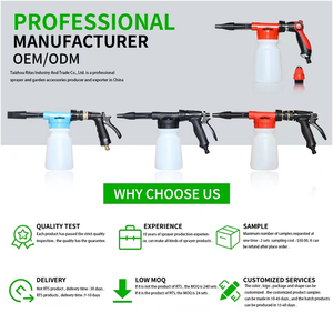 Pistola schiumogena per lavaggio auto con supporto per tubo da giardino, spruzzatore di schiuma per auto, bottiglia per idropulitrice, cannone schiumogeno - Product Image 6