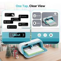 Kit Imprimante et Traceur de Vinyle Likcut S41 avec Flux de Travail Intelligent, Kit d'Outils et Accessoires de Démarrage pour Vinyle