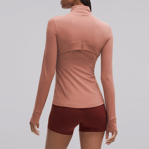 Women Sports <b>Yoga</b> <b>Jacket</b> High Quality Lightweight Knitted Breathable for Gym Training and <b>Yoga</b> for Sale - Product Image 2