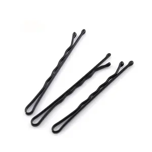 Black Metal Hair Bobby Pins Box Fashional Hair Forks U Shaped Hair clip