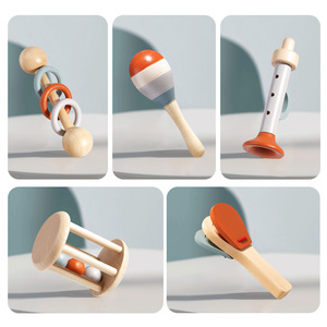Set di Puzzle in Legno Montessori Unisex per Bambini 2-4 Anni, Educazione Musicale Colorata <span class=keywords><strong>con</strong></span> <span class=keywords><strong>Numeri</strong></span> Interessanti per Bambini di 3 Anni - Product Image 4