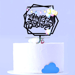 แท่นวางเค้กอะคริลิคสำหรับตกแต่งหน้าเค้กสุขสันต์วัน<span class=keywords><strong>เกิด</strong></span>ศิลปะ3D <span class=keywords><strong>น่า</strong></span><span class=keywords><strong>รัก</strong></span>สำหรับ<span class=keywords><strong>เค้ก</strong></span>แต่งงาน - Product Image 6