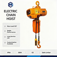 Palans électriques à chaîne de 3 tonnes à faible bruit, stabilisés, anti-chute, certifiés CE, étanches, pour entrepôt et garage