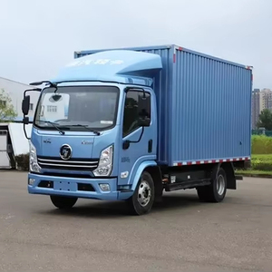 Shacman sử <span class=keywords><strong>d</strong></span>ụng 4x2 6 bánh xe euro2 3 4 5 90-150hp LHD 5 8 10 tấn ánh sáng van xe tải DIESEL kho hàng hóa xe tải hộp xe tải - Product Image 3