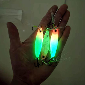 Nuovo Arrivo: Esche Metalliche Luminose da 7g a 40g, Affondamento Rapido, per Lanci Lunghi, Jig Luminosi - Product Image 3
